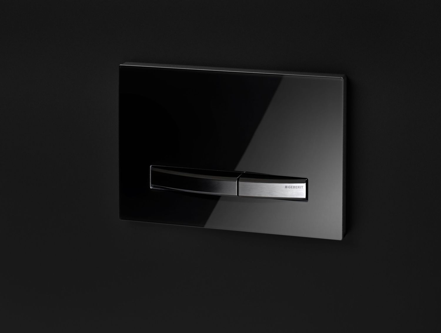 Geberit Sigma50 Flush Plate / Black - Black Chrome