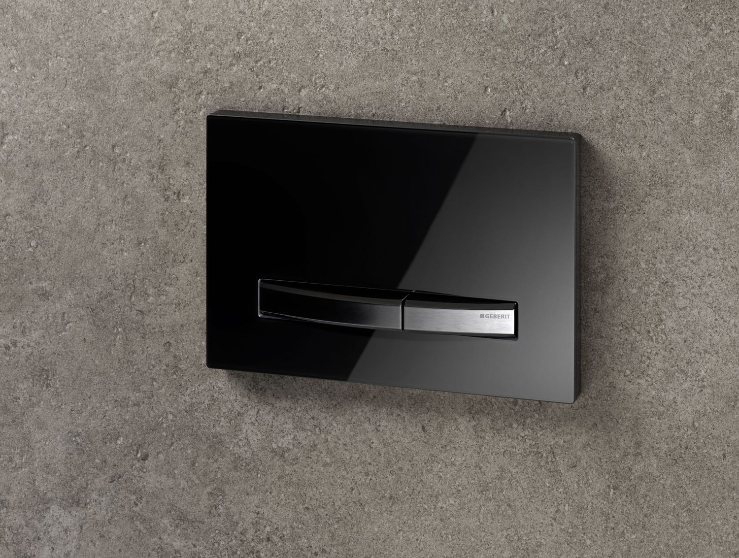 Geberit Sigma50 Flush Plate / Black - Black Chrome