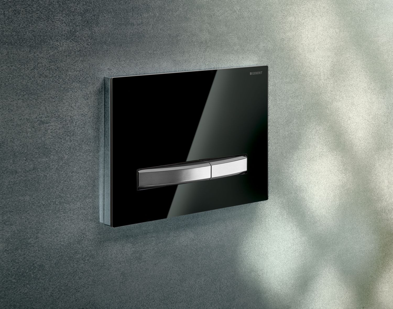 Geberit Sigma50 Flush Plate / Black - Chrome