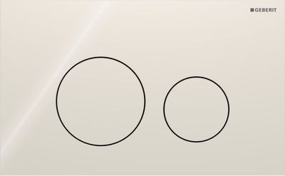 Geberit Sigma40 Actuator Plate / Sand Grey