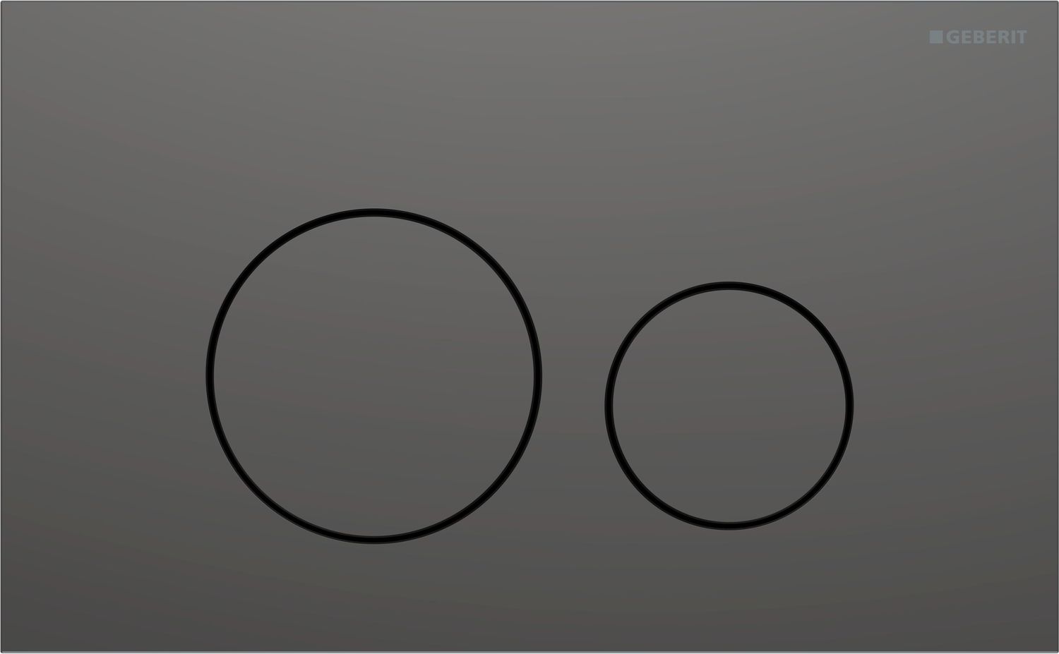 Geberit Sigma40 Flush Plate / Velvet Gray