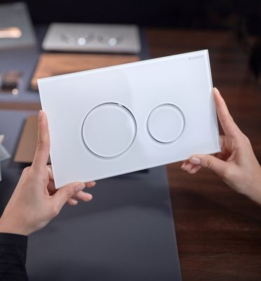 Geberit Sigma40 Flush Plate / White