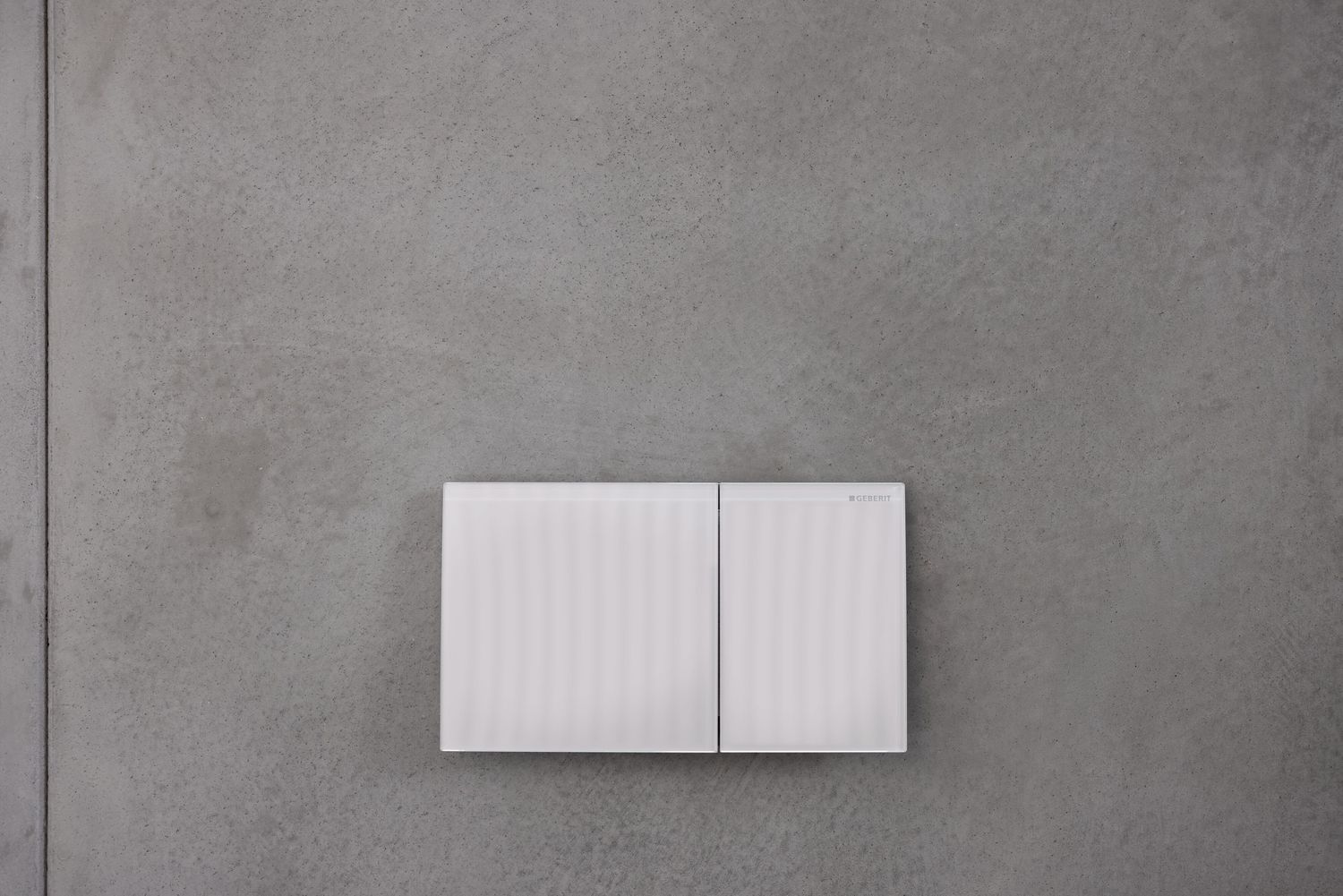Plaque de déclenchement Geberit Sigma70 / Verre brillant blanc — vue 4