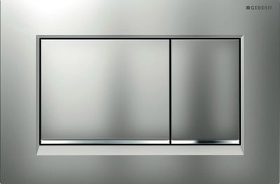 Plaque de déclenchement Geberit Sigma20 square / Chromé mat