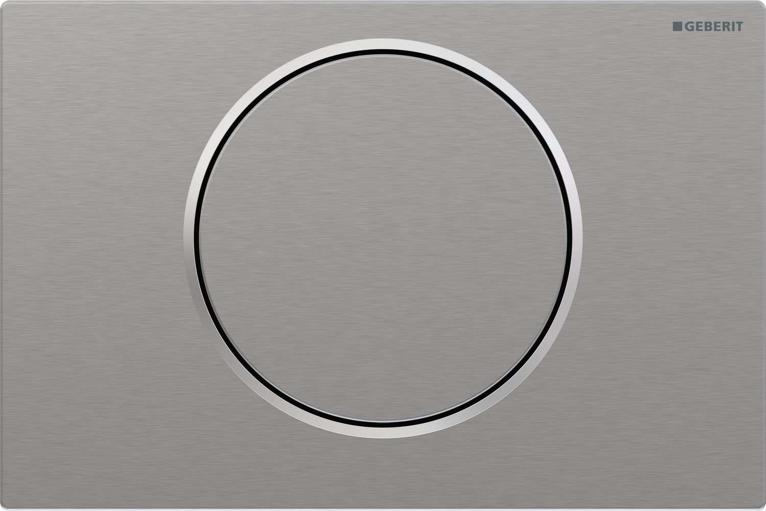 Geberit Sigma10 Flush Plate / Brushed Chrome