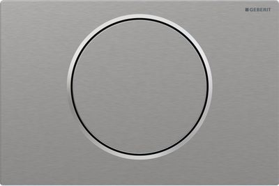 Geberit Sigma10 Flush Plate / Brushed Chrome