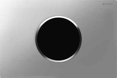 Plaque de déclenchement infrarouge Geberit Sigma10 pour réservoir à encastrer Sigma 12 cm / Chromé mat