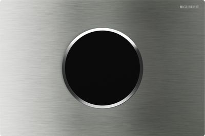 Plaque de déclenchement infrarouge Geberit Sigma10 électronique pour réservoir à encastrer Sigma 12 cm / Acier inoxydable brossé