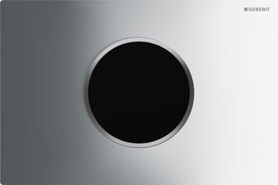 Plaque de déclenchement infrarouge Geberit Sigma10 électronique pour réservoir à encastrer Sigma 12 cm / Chromé brillant
