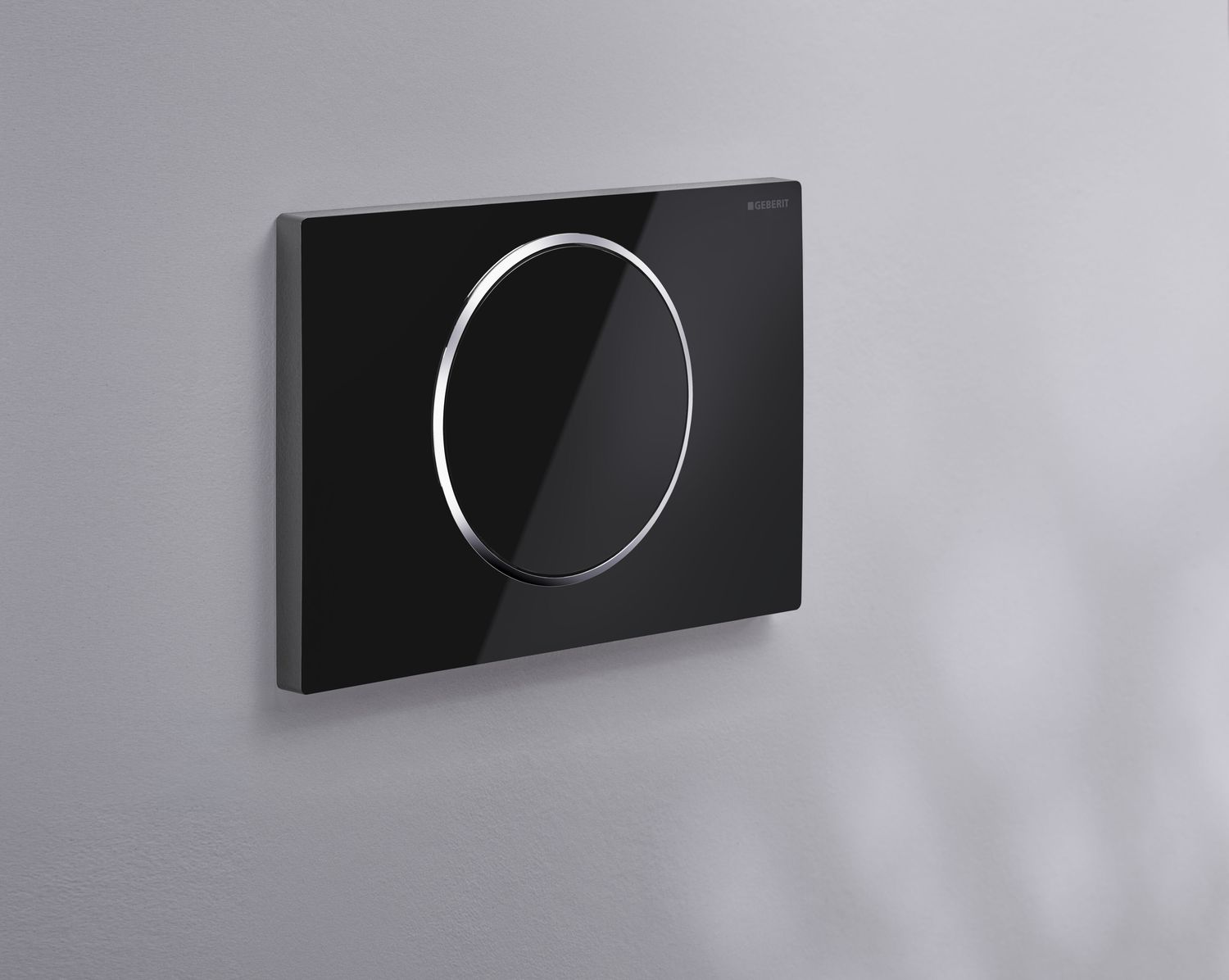 Geberit Sigma10 Actuation Plate / Chrome Black