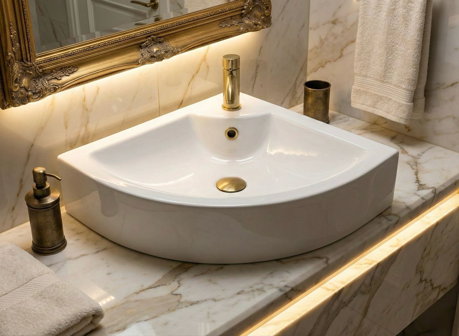 Lave-mains Corner 43 cm