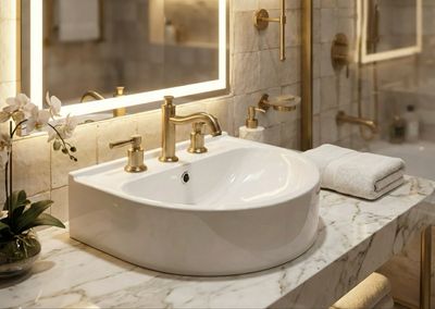 Lave-mains Demi-Lune 49,5 cm