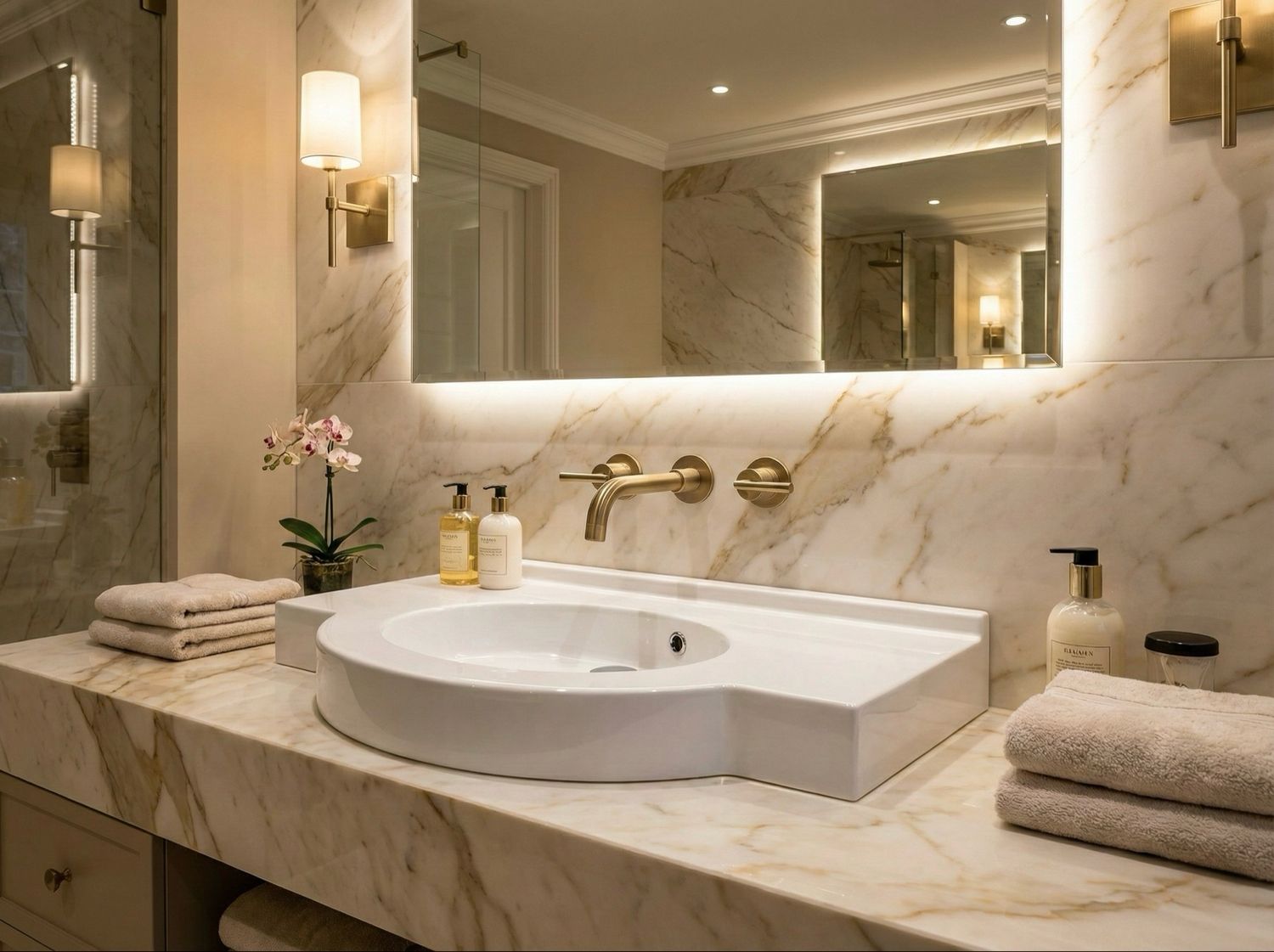 Maya Washbasin Countertop 90 cm