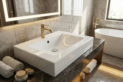 Spazio Washbasin Countertop 70 cm