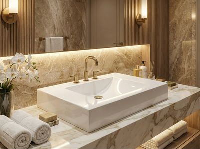 Spazio 80 cm Basin Top