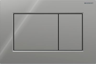 Geberit Sigma01 Square Flush Plate / Glossy Chrome