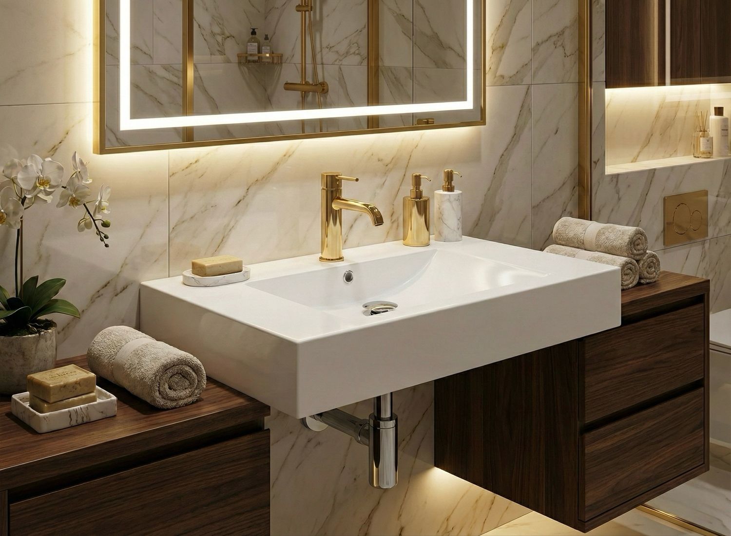 Spazio 80 cm Basin Top