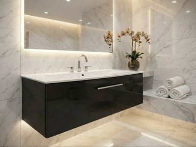 Bathroom Furniture Lido 122 cm with one drawer (without basin)