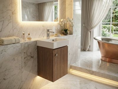 Bathroom Furniture Aden 35 cm with One Door (without Basin)