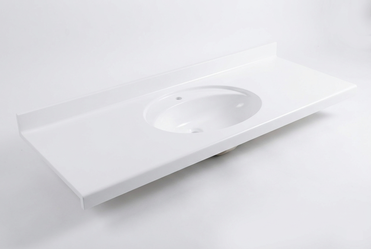 Plan-vasque Lagune 150 cm - vue 6