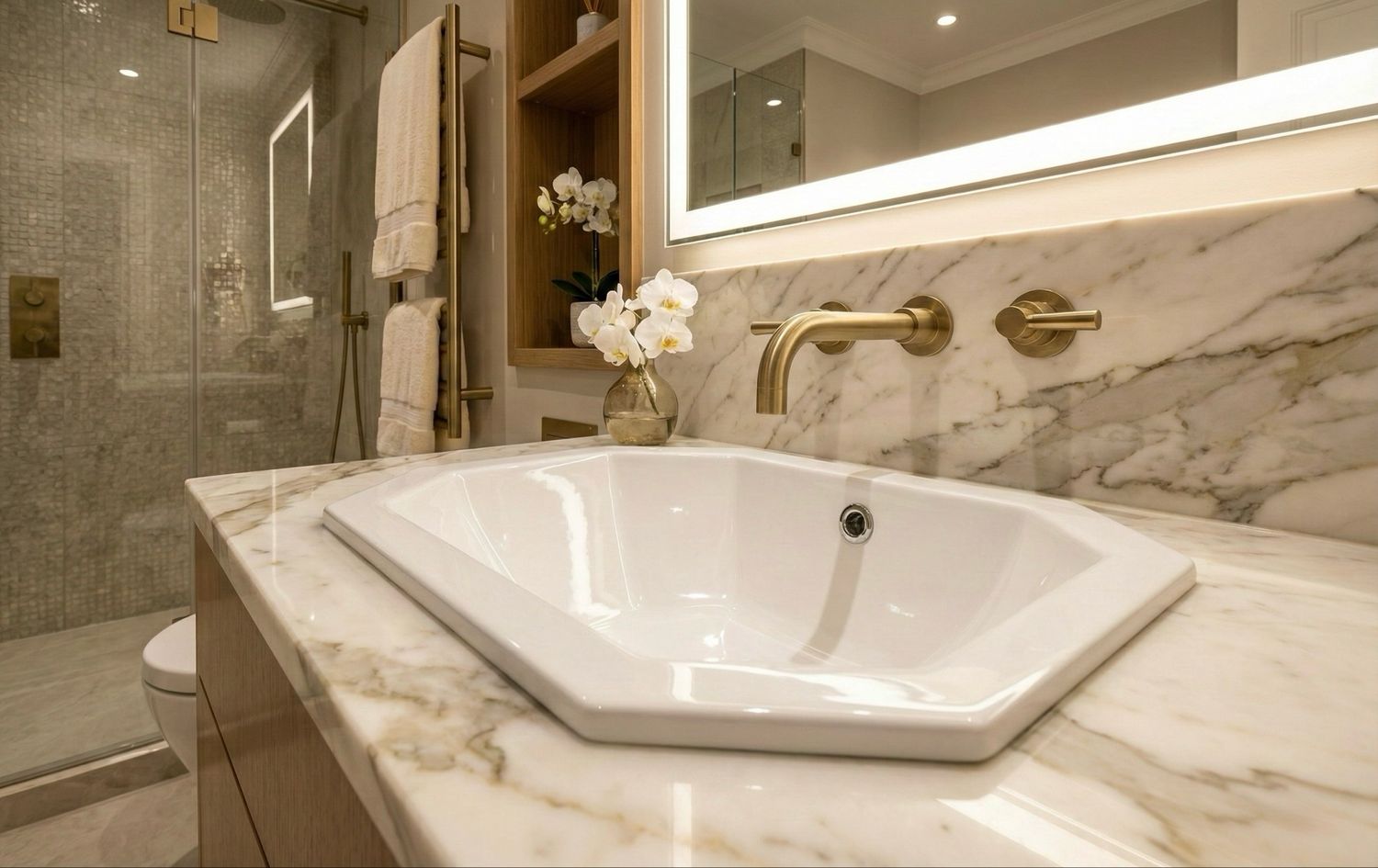 Vasque encastrable Rubis 52,5 cm