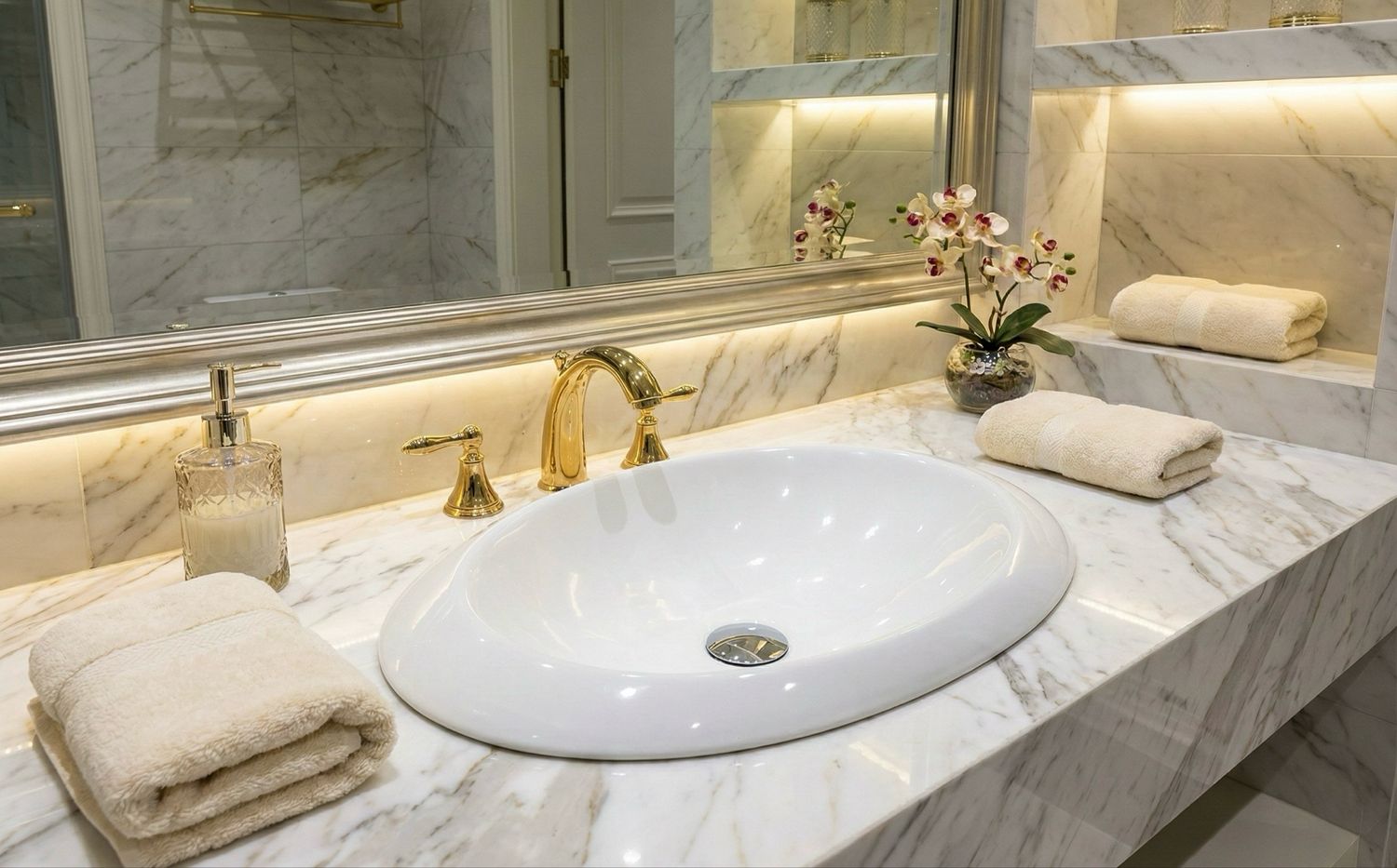 Vasque encastrable Aqua 58 cm