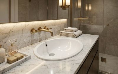 Vasque encastrable Ellipse 53 cm