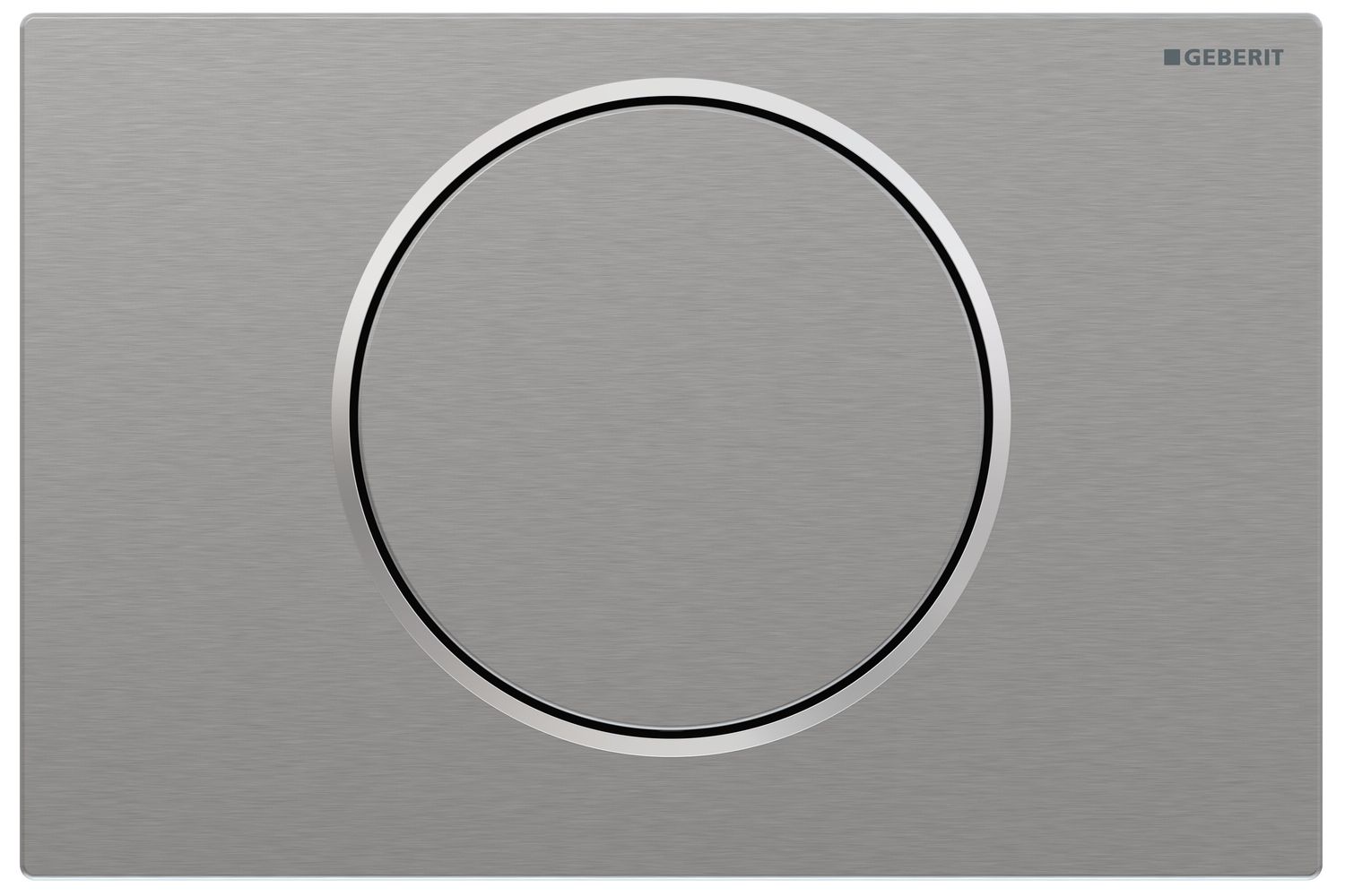 Geberit Sigma10 Flush Plate / Brushed Chrome