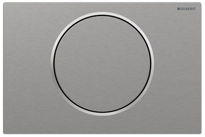 Geberit Sigma10 Flush Plate / Brushed Chrome