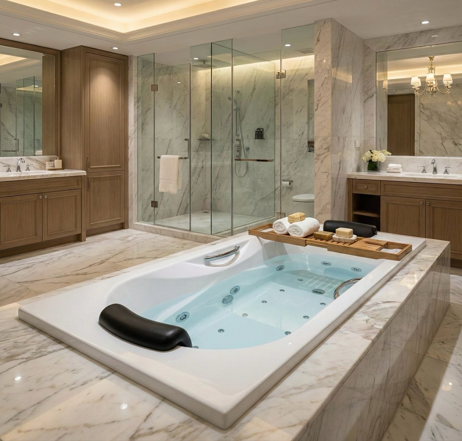 Mixed Hydromassage Relax Bathtub 170 x 75 cm