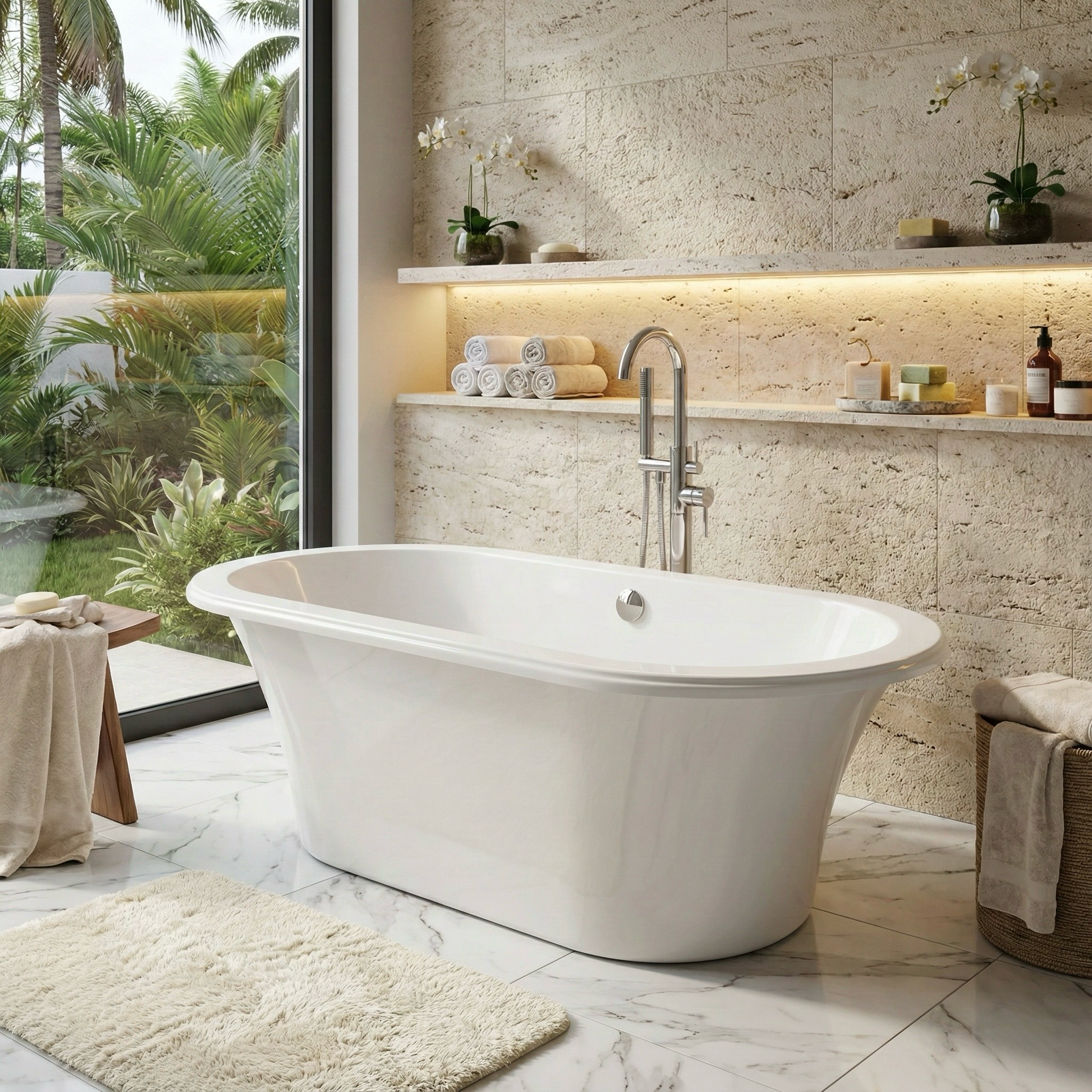 Baignoire Dolce 177 x 82 cm - vue 3
