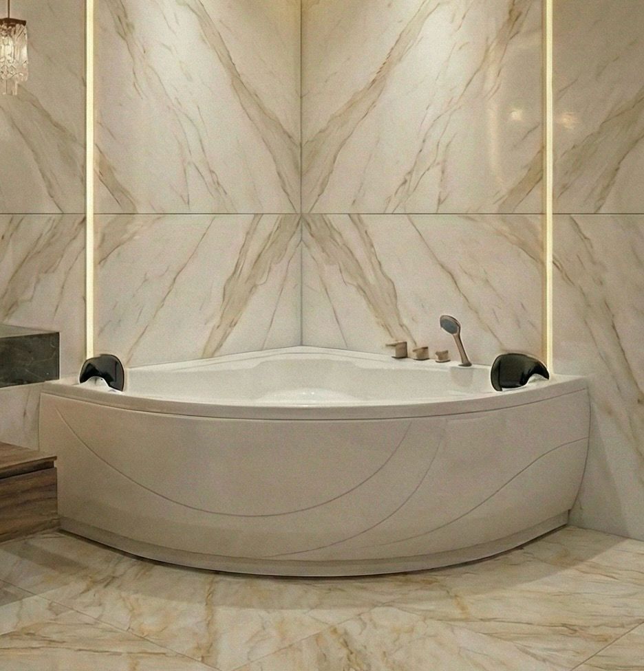 Bathtub Darling 110 x 110 cm