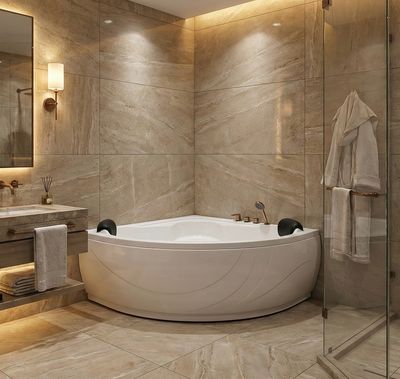 Bathtub Darling 120 x 120 cm