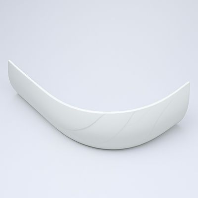 Bluestone Panel for Twin Right Bathtub