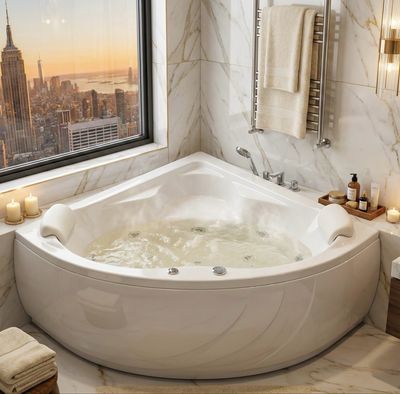 Bathtub Darling 135 x 135 cm mixed hydromassage