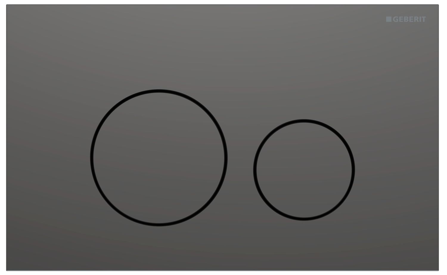 Geberit Sigma40 Flush Plate / Velvet Gray