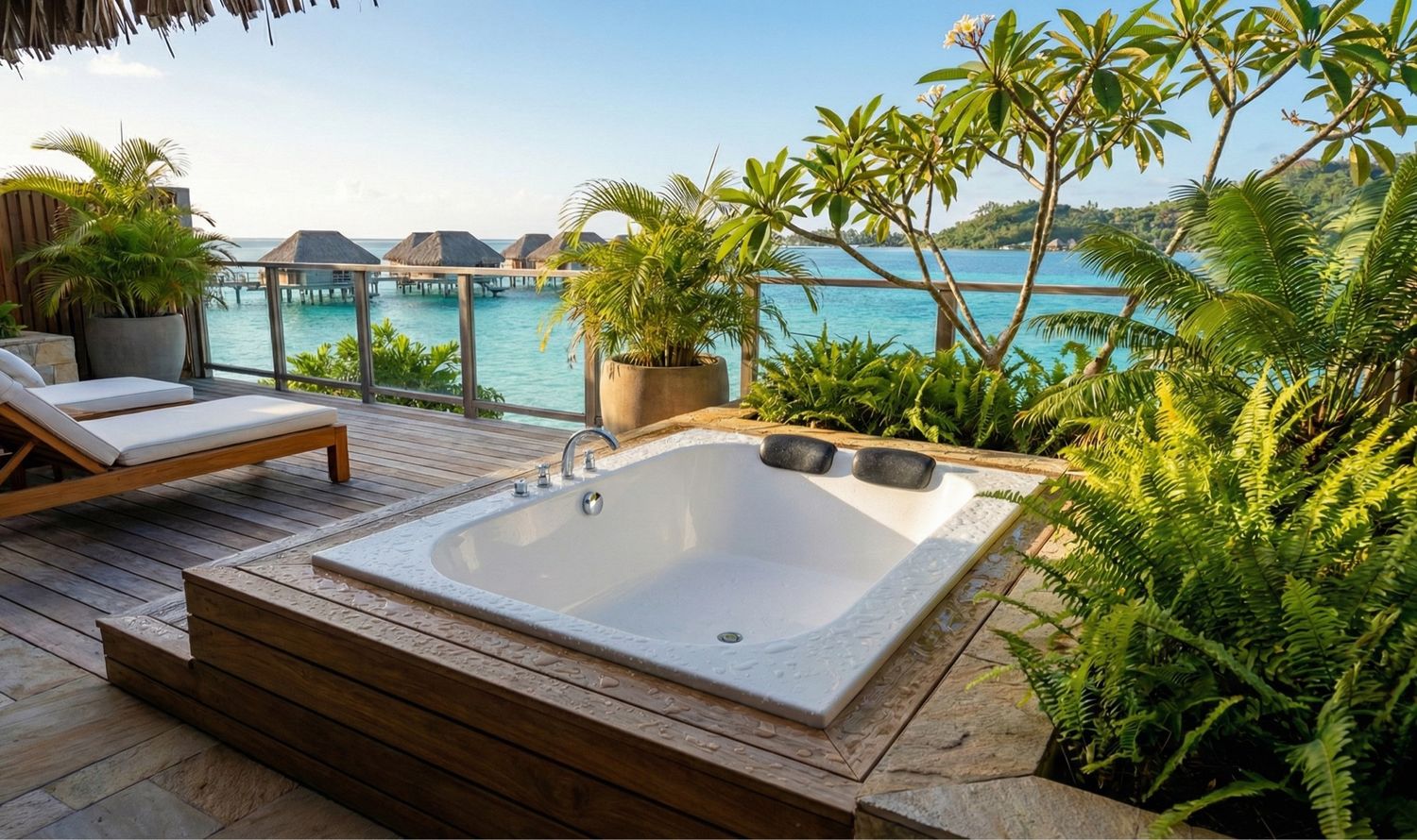 Baignoire Bora Bora 160 x 130 cm