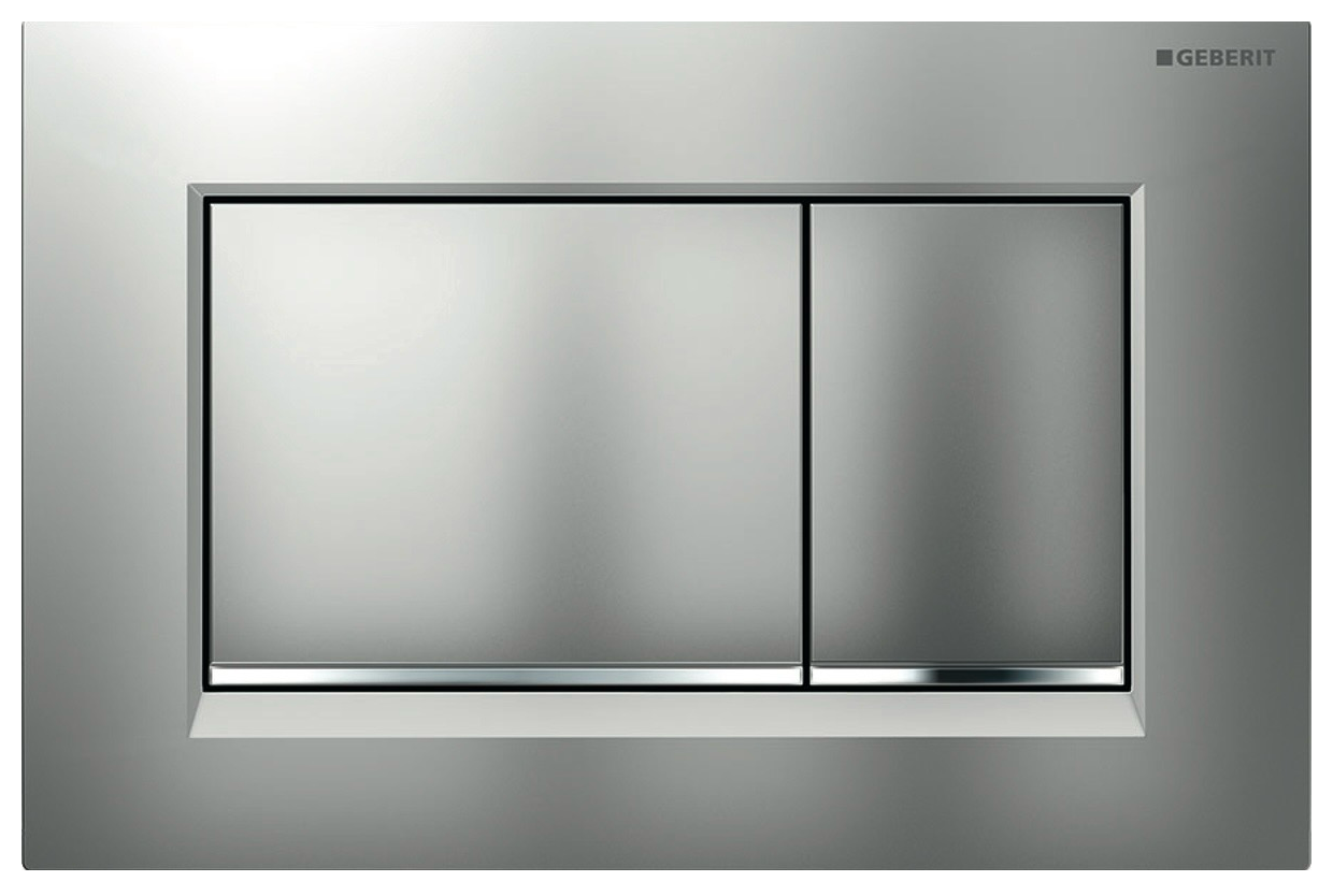 Plaque de déclenchement Geberit Sigma20 square / Chromé mat