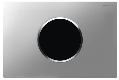 Plaque de déclenchement infrarouge Geberit Sigma10 pour réservoir à encastrer Sigma 12 cm / Chromé mat