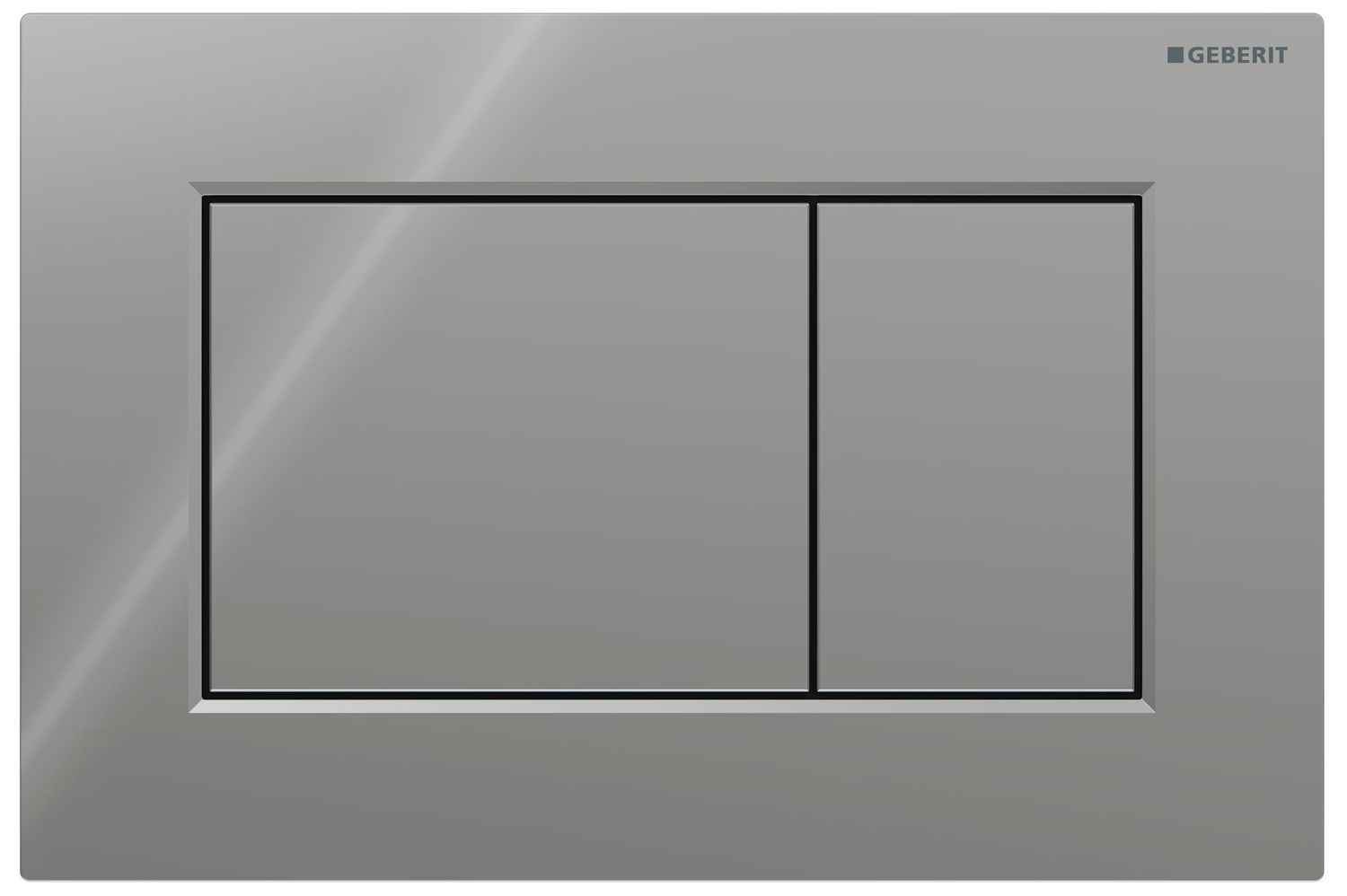 Geberit Sigma01 Square Flush Plate / Glossy Chrome