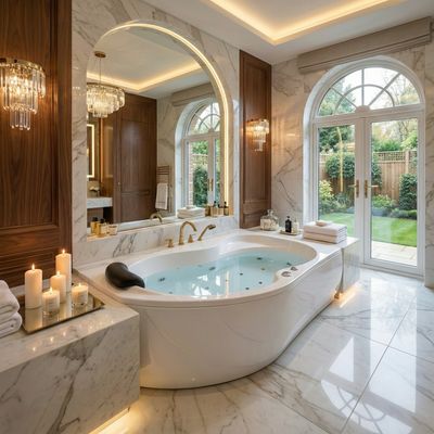 Right-hand Oasis Bathtub with Mixed Hydromassage 160 x 90 cm