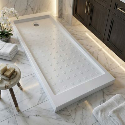 Duetto Shower Tray 170 x 70 cm without Drainage
