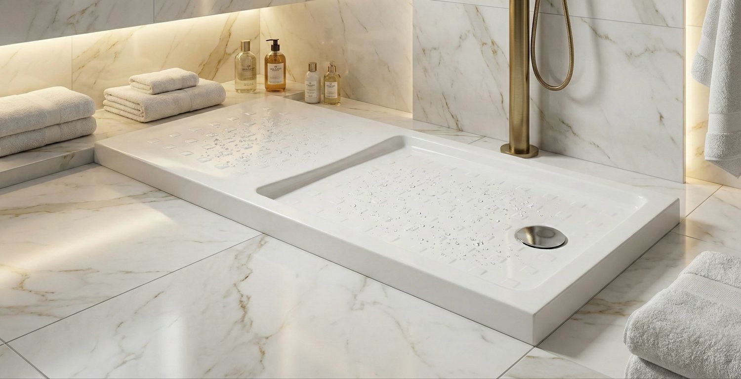 Duetto Shower Tray 160 x 80 cm without Drainage