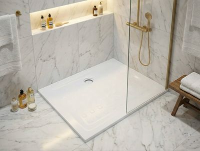 Tahos Shower Tray 100 x 80 cm without drainage