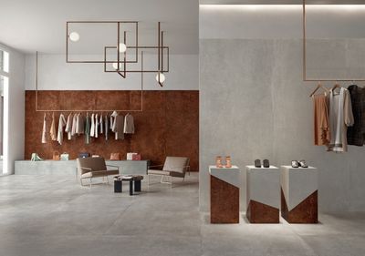 Grès cérame Tagina City Stone Fumo mat 60 x 120 cm, rectifié