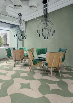 Grès cérame Tagina City Stone Salvia mat 60 x 120 cm, rectifié