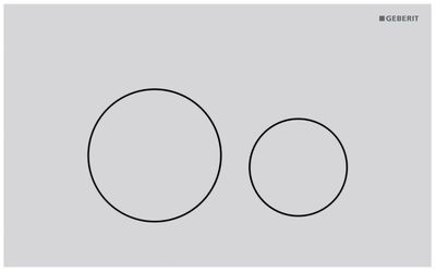 Geberit Sigma40 Actuation Plate / Matte White