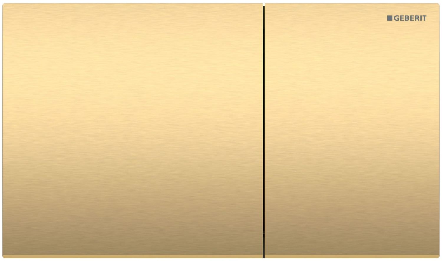 Plaque de déclenchement Geberit Sigma70 / Laiton brossé / Revêtement Easy Clean + Anti-Traces de doigt — vue 4