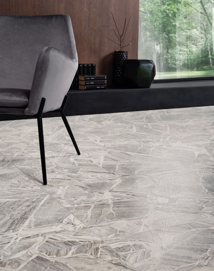 Grès cérame Tagina Luci D’oro Cenere soft 60 x 120 cm, rectifié