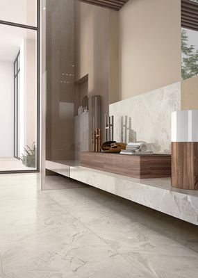 Grès cérame Tagina Luci D’oro Ghiaccio brillant 60 x 120 cm, rectifié